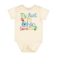 thumbnail image 1 of Inktastic My Aunt in Ohio Loves Me Boys or Girls Baby Bodysuit, 1 of 5