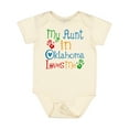 thumbnail image 1 of Inktastic My Aunt in Oklahoma Loves Me Boys or Girls Baby Bodysuit, 1 of 4