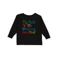 thumbnail image 1 of Inktastic My Aunt in Oklahoma Loves Me Boys or Girls Long Sleeve Toddler T-Shirt, 1 of 5