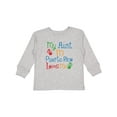 thumbnail image 1 of Inktastic My Aunt in Puerto Rico Loves Me Boys or Girls Long Sleeve Toddler T-Shirt, 1 of 5