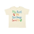 thumbnail image 1 of Inktastic My Aunt in San Diego Loves Me Boys or Girls Toddler T-Shirt, 1 of 5