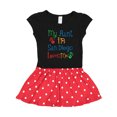 thumbnail image 1 of Inktastic My Aunt in San Diego Loves Me Gift Toddler Girl Dress, 1 of 4