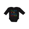 thumbnail image 1 of Inktastic My Aunt in Texas Loves Me Boys or Girls Long Sleeve Baby Bodysuit, 1 of 5