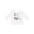 thumbnail image 1 of Inktastic My Aunt in Texas Loves Me Boys or Girls Long Sleeve Toddler T-Shirt, 1 of 5