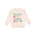 thumbnail image 1 of Inktastic My Aunt in Texas Loves Me Toddler Sweatshirt, 1 of 4