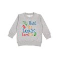 thumbnail image 1 of Inktastic My Aunt in Texas Loves Me Toddler Sweatshirt, 1 of 4