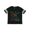 thumbnail image 1 of Inktastic My Aunt in Utah Loves Me Boys or Girls Toddler T-Shirt, 1 of 5