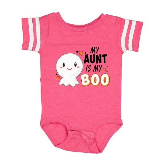 Inktastic My Aunt is My Boo with Cute Ghost Boys or Girls Baby Bodysuit