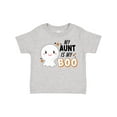 thumbnail image 1 of Inktastic My Aunt is My Boo with Cute Ghost Boys or Girls Toddler T-Shirt, 1 of 5