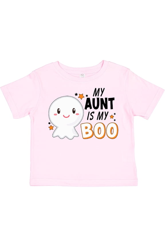 My Aunt is My Boo with Cute Ghost Boys or Girls Toddler T-Shirt