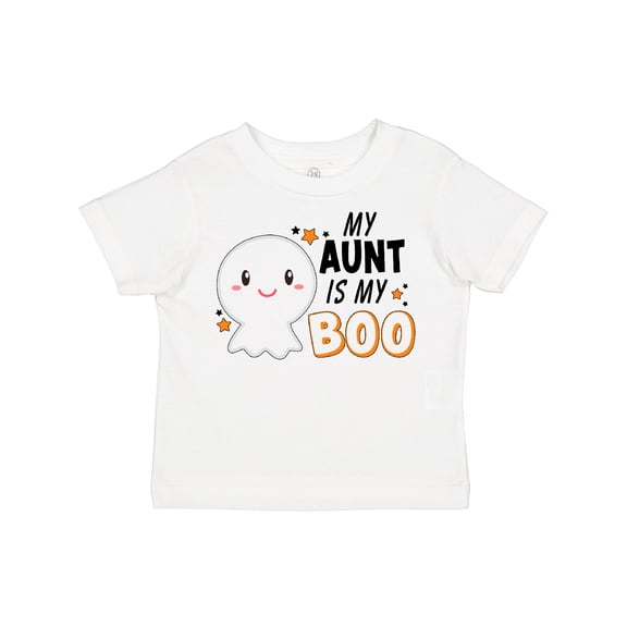 Inktastic My Aunt is My Boo with Cute Ghost Boys or Girls Toddler T-Shirt