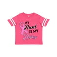 thumbnail image 1 of Inktastic My Aunt is My Hero- Breast Cancer Awareness Boys or Girls Toddler T-Shirt, 1 of 5