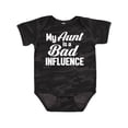 thumbnail image 1 of Inktastic My Aunt is a Bad Influence Boys or Girls Baby Bodysuit, 1 of 5