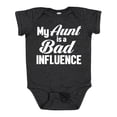thumbnail image 1 of Inktastic My Aunt is a Bad Influence Boys or Girls Baby Bodysuit, 1 of 5
