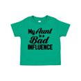 thumbnail image 1 of Inktastic My Aunt is a Bad Influence Boys or Girls Toddler T-Shirt, 1 of 5