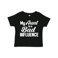 thumbnail image 1 of Inktastic My Aunt is a Bad Influence Boys or Girls Toddler T-Shirt, 1 of 5