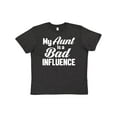 thumbnail image 1 of Inktastic My Aunt is a Bad Influence Youth T-Shirt, 1 of 5