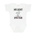 thumbnail image 1 of Inktastic My Aunt is a Doctor Girls Baby Bodysuit, 1 of 5