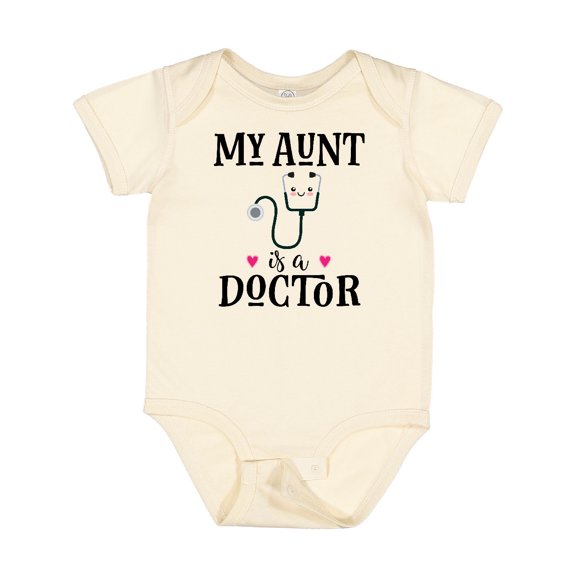 Inktastic My Aunt is a Doctor Girls Baby Bodysuit