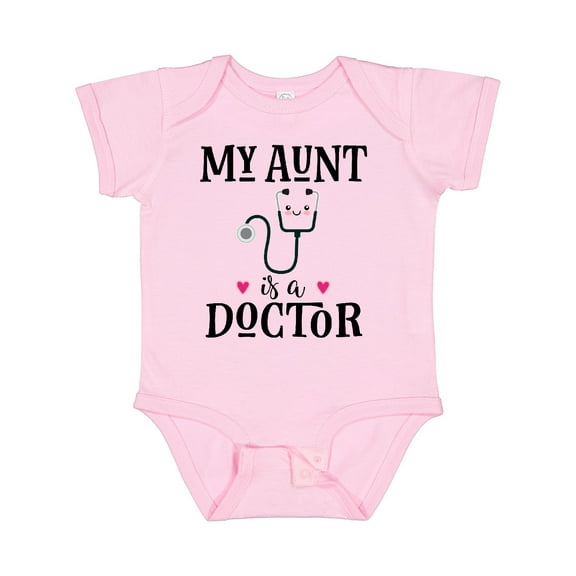 Inktastic My Aunt is a Doctor Girls Baby Bodysuit