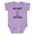 thumbnail image 1 of Inktastic My Aunt is a Doctor Girls Baby Bodysuit, 1 of 5