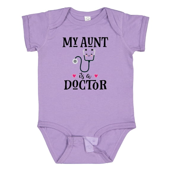 Inktastic My Aunt is a Doctor Girls Baby Bodysuit