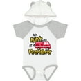 thumbnail image 1 of Inktastic My Aunt is a Firefighter with Fire Truck Boys or Girls Baby Bodysuit, 1 of 5