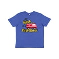 thumbnail image 1 of Inktastic My Aunt is a Firefighter with Fire Truck Youth T-Shirt, 1 of 5