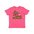 thumbnail image 1 of Inktastic My Aunt is a Firefighter with Fire Truck Youth T-Shirt, 1 of 5