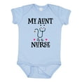 thumbnail image 1 of Inktastic My Aunt is a Nurse Girls Baby Bodysuit, 1 of 5