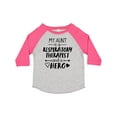 thumbnail image 1 of Inktastic My Aunt is a Respiratory Therapist and a Hero Boys or Girls Toddler T-Shirt, 1 of 5
