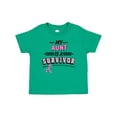thumbnail image 1 of Inktastic My Aunt is a Survivor Breast Cancer Awareness Boys or Girls Baby T-Shirt, 1 of 5