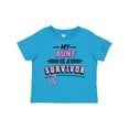 thumbnail image 1 of Inktastic My Aunt is a Survivor Breast Cancer Awareness Boys or Girls Toddler T-Shirt, 1 of 5