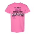 thumbnail image 1 of Inktastic My Aunt is a Survivor Breast Cancer Awareness T-Shirt, 1 of 5