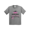 thumbnail image 1 of Inktastic My Aunt is a Survivor Breast Cancer Awareness Youth T-Shirt, 1 of 5