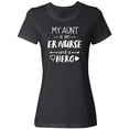 thumbnail image 1 of Inktastic My Aunt is an ER Nurse and a Hero Women's T-Shirt, 1 of 5