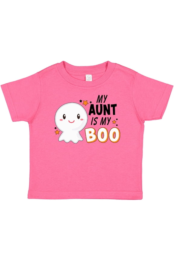 My Aunt is my Boo with Cute Ghost Boys or Girls Baby T-Shirt