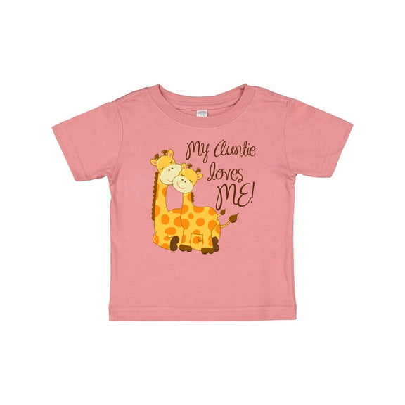 Inktastic My Auntie Loves Me Boys or Girls Baby T-Shirt