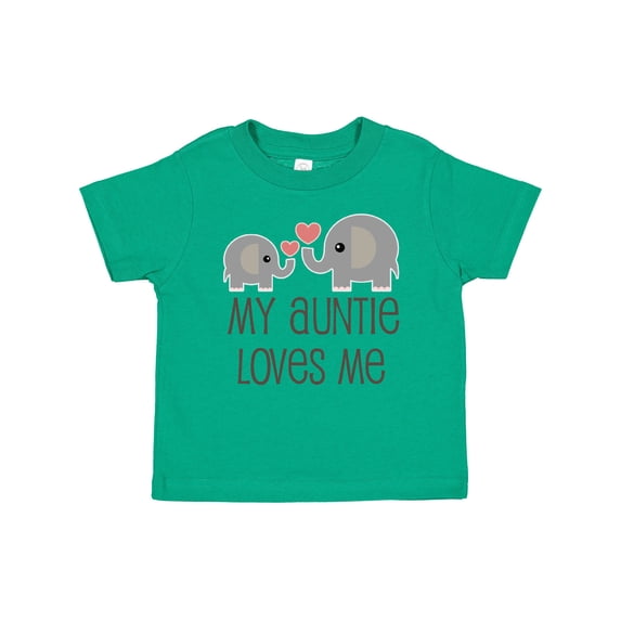 Inktastic My Auntie Loves Me Boys or Girls Baby T-Shirt