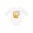 thumbnail image 1 of Inktastic My Auntie Loves Me Boys or Girls Long Sleeve Baby Bodysuit, 1 of 5