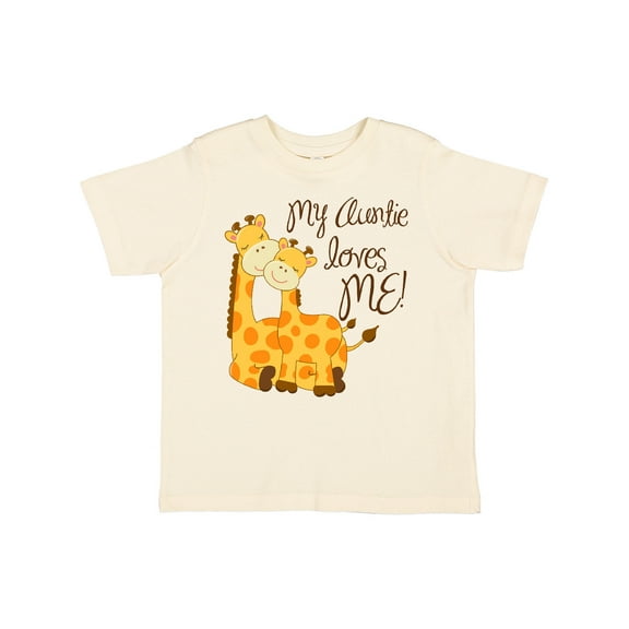 Inktastic My Auntie Loves Me Boys or Girls Toddler T-Shirt