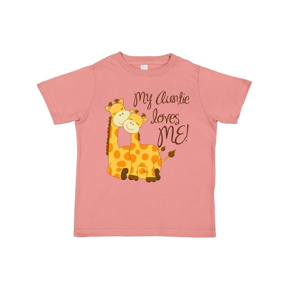 Inktastic My Auntie Loves Me Boys or Girls Toddler T-Shirt