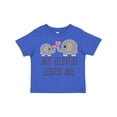 thumbnail image 1 of Inktastic My Auntie Loves Me Boys or Girls Toddler T-Shirt, 1 of 5