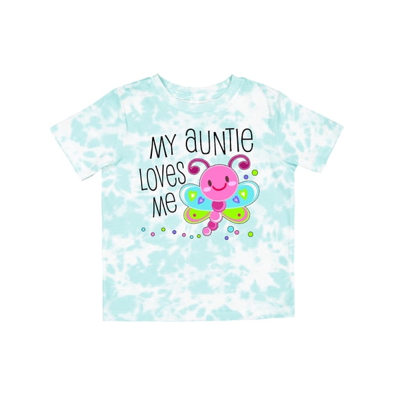 Inktastic My Auntie Loves Me Cute Dragonfly Boys or Girls Toddler T-Shirt