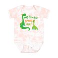 thumbnail image 1 of Inktastic My Auntie Loves Me Dinosaur Boys Baby Bodysuit, 1 of 5