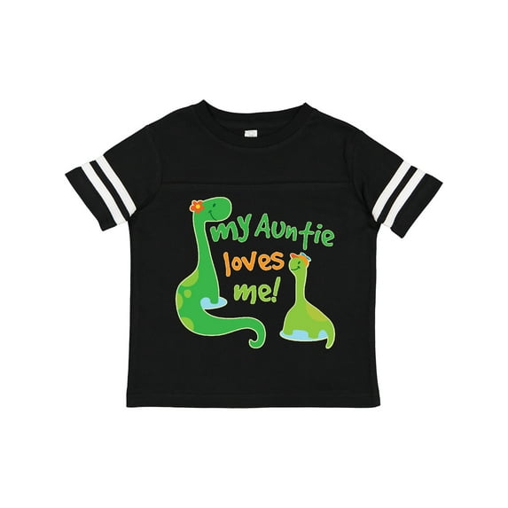 Inktastic My Auntie Loves Me Dinosaur Boys Toddler T-Shirt