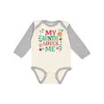 thumbnail image 1 of Inktastic My Auntie Loves Me Girls Girls Long Sleeve Baby Bodysuit, 1 of 5