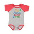 thumbnail image 1 of Inktastic My Auntie Loves Me Nephew Boys or Girls Baby Bodysuit, 1 of 5