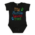 thumbnail image 1 of Inktastic My Auntie Loves Me Nephew Boys or Girls Baby Bodysuit, 1 of 5