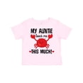 thumbnail image 1 of Inktastic My Auntie Loves Me Nephew Boys or Girls Toddler T-Shirt, 1 of 5